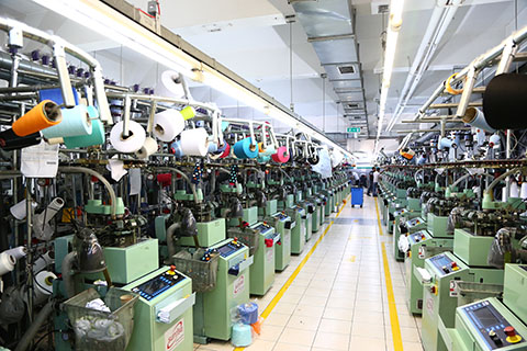 衣類製造会社のイメージ画像