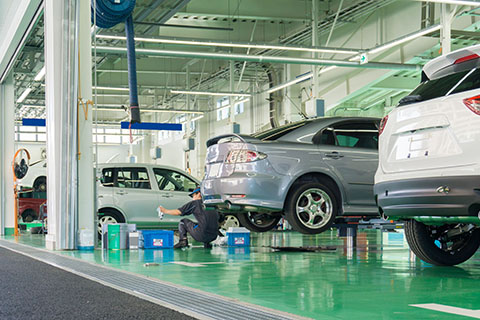 自動車会社のイメージ画像